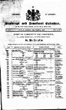 Bankrupt & Insolvent Calendar Monday 12 March 1866 Page 1