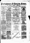 Portadown News Saturday 29 January 1887 Page 1