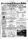 Portadown News Saturday 03 August 1889 Page 1