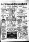 Portadown News Saturday 18 January 1890 Page 1