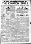 Kington Times Saturday 09 January 1915 Page 1