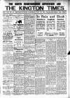 Kington Times Saturday 16 January 1915 Page 1