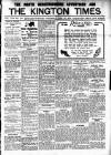 Kington Times Saturday 13 February 1915 Page 1