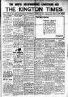 Kington Times Saturday 06 March 1915 Page 1