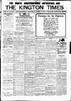 Kington Times Saturday 03 April 1915 Page 1