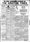 Kington Times Saturday 17 April 1915 Page 1