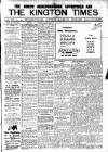 Kington Times Saturday 29 May 1915 Page 1