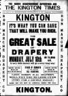 Kington Times Saturday 10 July 1915 Page 1