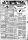 Kington Times Saturday 11 September 1915 Page 1