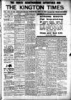 Kington Times Saturday 18 September 1915 Page 1