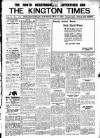 Kington Times Saturday 09 October 1915 Page 1