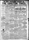 Kington Times Saturday 04 December 1915 Page 1