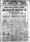 Kington Times Saturday 15 January 1916 Page 1