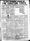 Kington Times Saturday 13 May 1916 Page 1