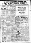 Kington Times Saturday 08 July 1916 Page 1