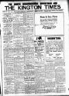 Kington Times Saturday 15 July 1916 Page 1