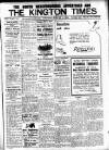 Kington Times Saturday 05 August 1916 Page 1