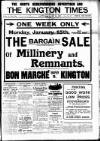 Kington Times Saturday 13 January 1917 Page 1