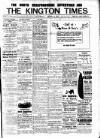 Kington Times Saturday 14 April 1917 Page 1