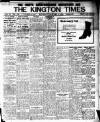 Kington Times Saturday 05 January 1918 Page 1