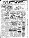 Kington Times Saturday 31 August 1918 Page 1