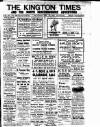 Kington Times Saturday 28 December 1918 Page 1