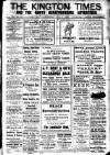 Kington Times Saturday 04 January 1919 Page 1