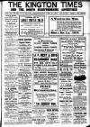 Kington Times Saturday 18 January 1919 Page 1