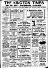 Kington Times Saturday 25 January 1919 Page 1