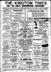 Kington Times Saturday 22 February 1919 Page 1