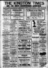 Kington Times Saturday 15 March 1919 Page 1