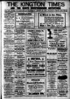 Kington Times Saturday 22 March 1919 Page 1