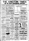 Kington Times Saturday 26 April 1919 Page 1