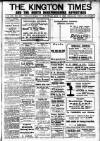 Kington Times Saturday 03 May 1919 Page 1