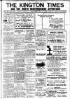 Kington Times Saturday 10 May 1919 Page 1