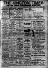 Kington Times Saturday 31 May 1919 Page 1