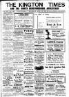 Kington Times Saturday 26 July 1919 Page 1