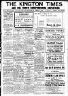 Kington Times Saturday 06 September 1919 Page 1