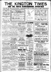 Kington Times Saturday 15 November 1919 Page 1