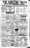 Kington Times Saturday 17 January 1920 Page 1