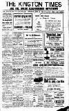 Kington Times Saturday 13 March 1920 Page 1