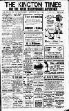 Kington Times Saturday 01 May 1920 Page 1