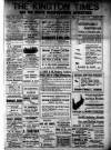 Kington Times Saturday 03 December 1921 Page 1