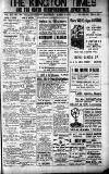 Kington Times Saturday 09 April 1921 Page 1