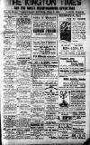 Kington Times Saturday 23 April 1921 Page 1
