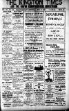 Kington Times Saturday 28 May 1921 Page 1
