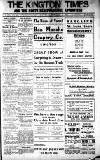 Kington Times Saturday 08 October 1921 Page 1
