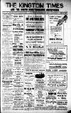 Kington Times Saturday 29 October 1921 Page 1