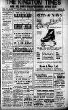 Kington Times Saturday 19 November 1921 Page 1