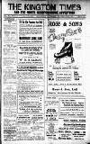 Kington Times Saturday 26 November 1921 Page 1